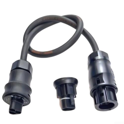 Cable de alimentación de CA de grado industrial para inversor Betteri BC01 que soporta entrada Schuko y salida Wieland H07RNF 90C Temperatura de funcionamiento (1 metro)