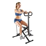 VEVOR Kniebeugenmaschine für Tiefe Kniebeugen, zusammenklappbares Trainingsgerät, Gesäßtrainer mit 5-stufig verstellbarem Sitz, Heimtrainingsgerät für Gesäß & Beine, Glute Machine Schwarz