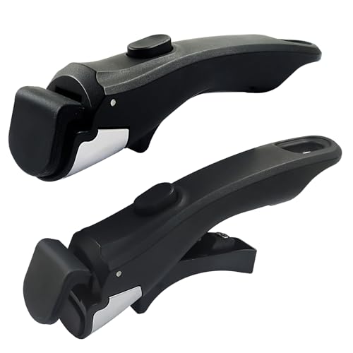 suiwotin 2pcs Removable Pot Handles Black 7.5