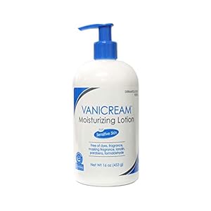 Vanicream Moisturizing Lotion with Pump Dispenser – 16 fl oz (1 lb) – Formulated Without Common Irritants for Those with Sensitive Skin