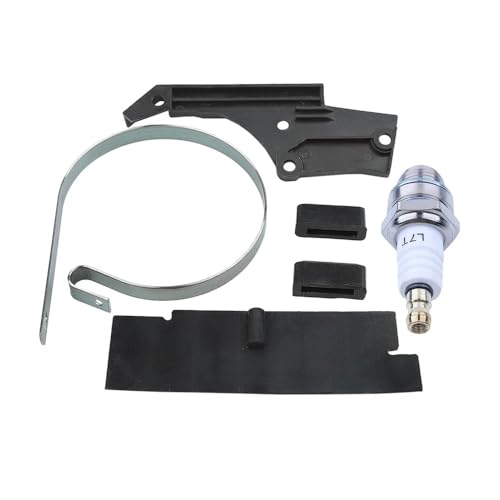 HAHvvBOF Piezas de Repuesto para cortadoras de césped Aplicable a 5200 Sierra de Cadena de 52cc y 51 55 61 Freno de Cadena Aplicable a Cubierta de Resorte de deflectación de Aceite con