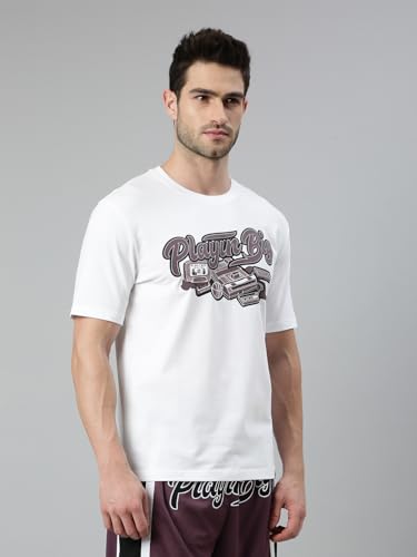 Image of XTEP PlayinBig Basketball Series, Basketball T-Shirts, Topwear, 100% Polyester, Basketball Inspired Style, Loose Fit, Basketbal Chest Print T-Shirt for Men (Multi Color Options)