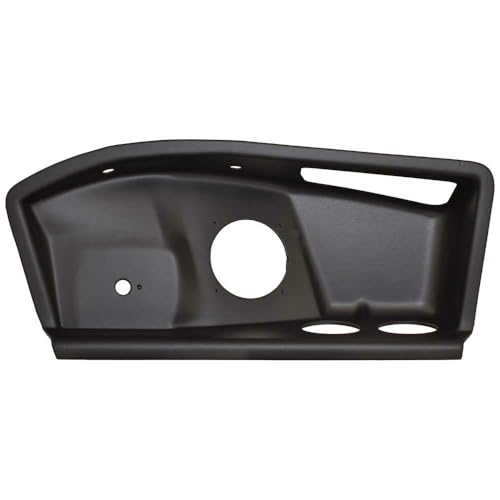 Boat Blank Side Panel 116192 | Speaker Cup Holder Black Vinyl