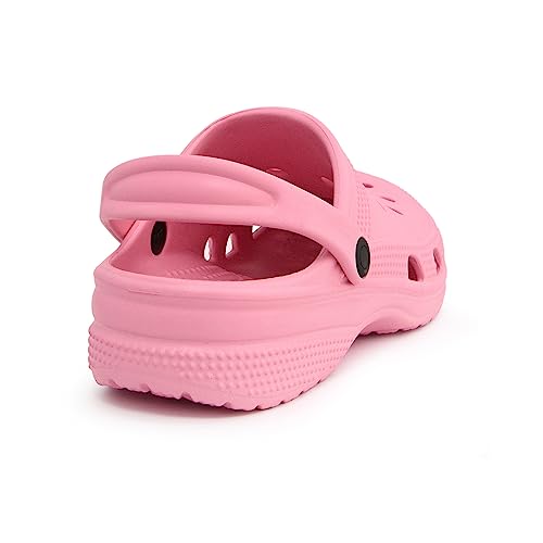 Sandália Chinelo Babuche Conforto Ajustável Tipo Croc Baixa (35/36, Pink)