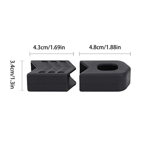 Bicicleta Silicone Pedaleiro Botas RUP ciclismo MTB Crank la Pedaleira