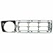 AUTOS PARTS PLUS Set Of 2 Front Argent Grille Chrome Plastic Left Driver & Right Passenger Side Direct Replacement Compatible With 1976-1977 Ford F-Series FO1200106 FO1200107 D6TZ8150A D6TZ8151A ‎