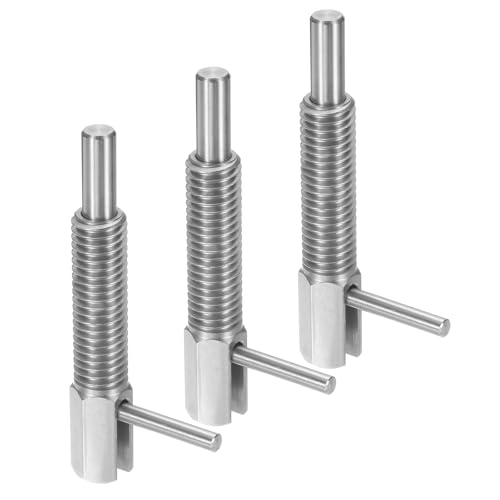 Goupille de piston rétractable avec loquet à ressort télescopique M10 pour blocage rigide