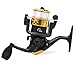 Fishing Reels Baitcasting Fixed Spool Reel Powerful Carp Fishing Reel Spinning 5.2: 1 Gear Ratio with Transparent Fishing Wire Yellow
