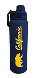 California Golden Bears Stainless Steel Water Bottle 24 oz Insulated