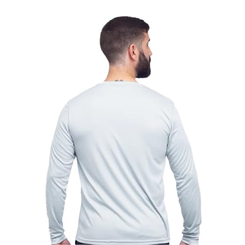 Men's UV Sun Protection T-Shirt UPF 50+ Long Sleeve Fishing Boating Running Quick Dry Lightweight4