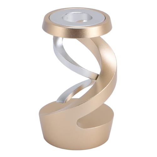 Bureau de Gyroscope Flottant en Métal, Rotation en Douceur et