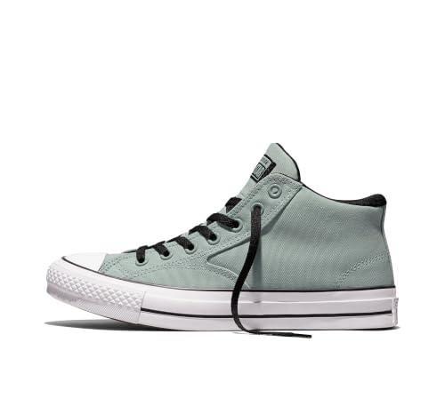 Image of Converse, Unisex, Chuck Taylor All Star Malden Street Mid Top Sneakers, Pavemint /Black /White, Men's 14, Women's 16 Medium