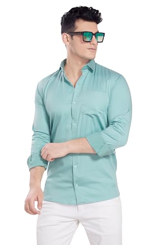 Image of DIVISIVE Men's Solid Slim Fit Shirt
