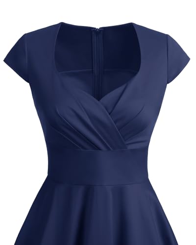 Image of Bbonlinedress Women Short 1950s Retro Vintage Cocktail Party Swing Dresses