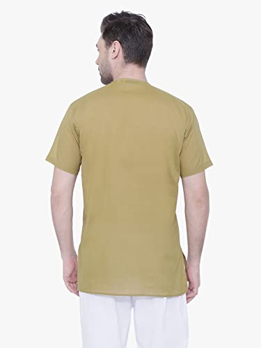 Image of Rajubhai Hargovindas Mens Casual Cotton Straight Kurta