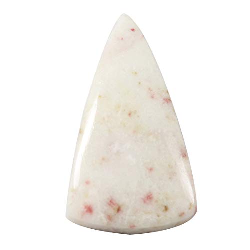 Jaspe cinabre cabochon naturel de 24,25 carats pour création de bijoux uniques Nm75