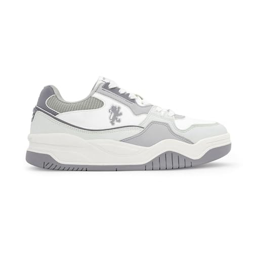 Image of Red Tape Women's Sneakers White Mesh Pu TPU Round Toe Lace-Up Comfort Grip
