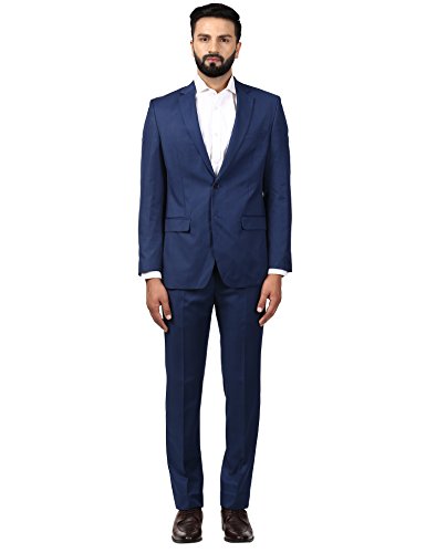 Image of Park Avenue Blue Regular Fit Suits