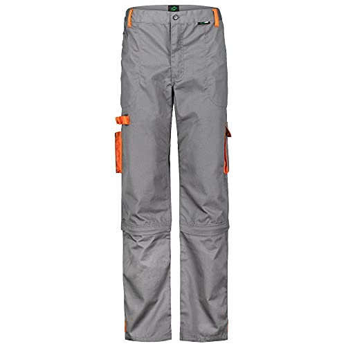 Pantalon De Travail Sigma BWOLF Homme - Gris/Orange, Multifonctions, Jambes Amovibles 3/4