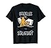 Malinois Hund Offizielles Schlafshirt Belgischer Schäferhund T-Shirt