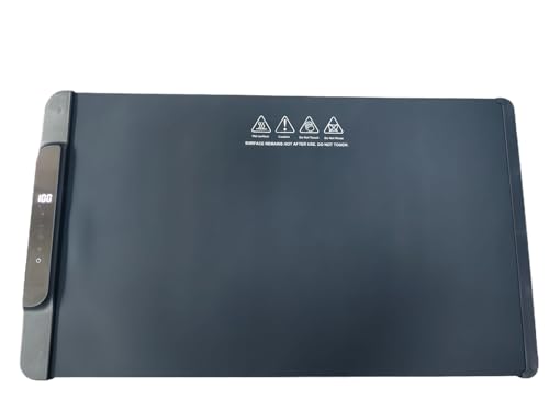 【Yecox 】食品保温プレート トレイ フードウォーミングプレート ホットプレート フードウォーマー 折りたたみ式 多機能 お手入れも簡単 レストラン パーティー イベント 家族ディナー 使いやすい (グレー)