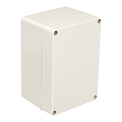Sourcingmap 160x110x90mm/6.3x4.33x3.54inch Wateproof Electronic ABS Plastic DIY Junction Box Enclosure Case Outdoor/Indoor