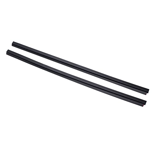 2x Reemplazo del sello de la ventana de vidrio lateral del cuarto trasero izquierdo + derecho para Renault Clio 3 puertas Cover