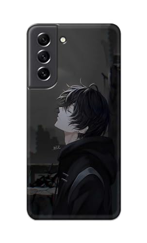 Image of Plastic Printfidaa Printed Hard Back Cover Case For Samsung Galaxy S21 Fe 5G Back Cover (Famous Anime Cartoon Character) -112, Multicolor
