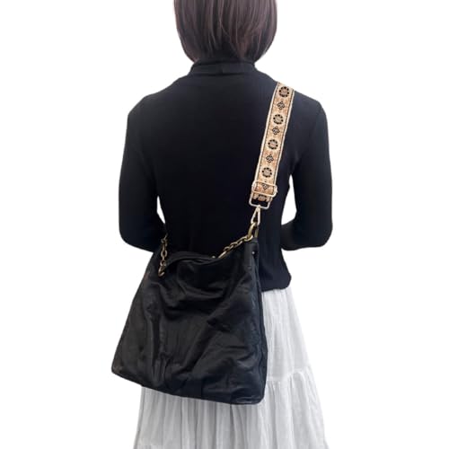 Image of Purse Strap Replacement Wide Adjustable Crossbody Shoulder Strap Guitar Straps for Handbags