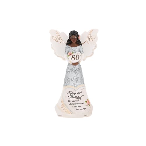 Pavilion Gift Company - Happy 80th Birthday - 6" Ebony