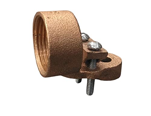 COREX 1 Bronze Threaded Conduit Grounding Hub - 360 Degree Swing/Swivel Type Hub