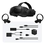 HTC Vive Focus Vision VR Headset with DisplayPort PC Streaming Kit & Starter Game Pack