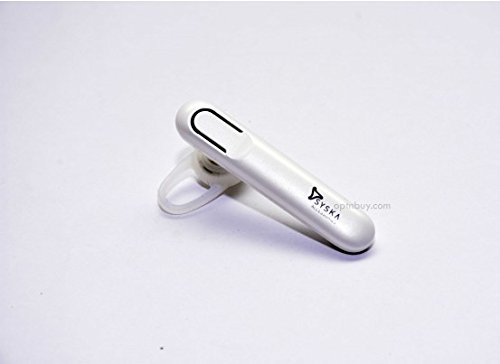 Syska LB300 Bluetooth Headset (White 