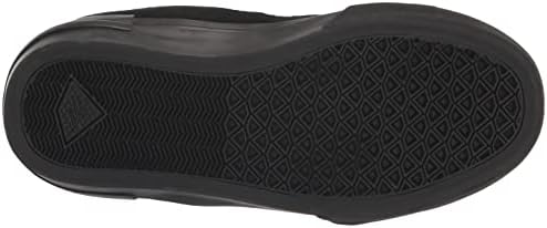 Emerica Men's Vulcano Low Top Skate Shoe, Black/Black, 8 | Image 3