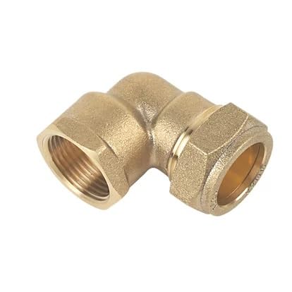 Shirenock Women's Mentioned In Details Compression Adapting 90° Elbow 22Mm X 3/4", Fully Recyclable, 1 In Pack