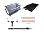 ROLLINGDOG 18 Inch Paint Roller Kit - 18 Inch Paint Roller with Extensiopn Pole 2 to 3.2 Ft,Paint Bucket with Liners,18 Inch Microfiber Paint Roller Sleeves(Pack of 2),4 Inch Roller Covers