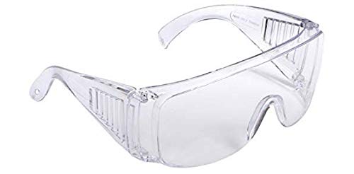 Fit Over Glasses No Blind Spot Yellow Lens Wrap Safety Sunglasses - Night Driving, Clear, Smoke Lens