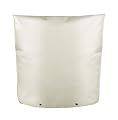 Backflow Preventers Protection 30”W x 26”H Backflow Winter Cover Pouch for Winter Pipe Freeze Protection,Water Sprinkler Valve Box and Controller (30Wx26H, White)
