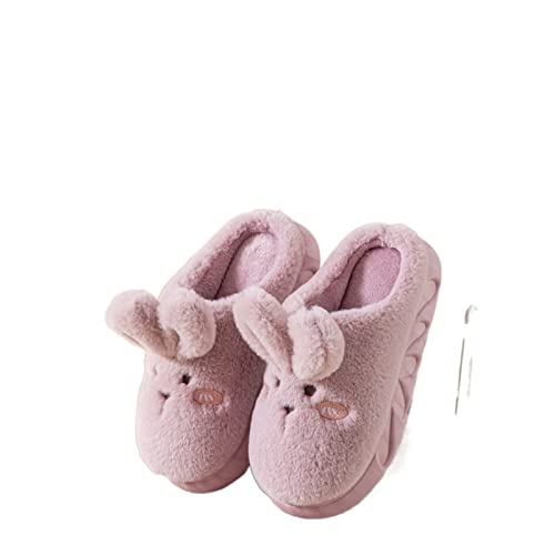 Chaussures à plateforme souples pantoufles coton intérieur