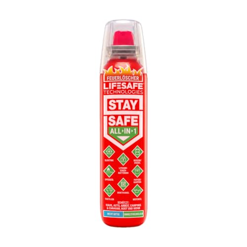 Small Fire Extinguisher for Home, Compact All-in-1 Fire...
