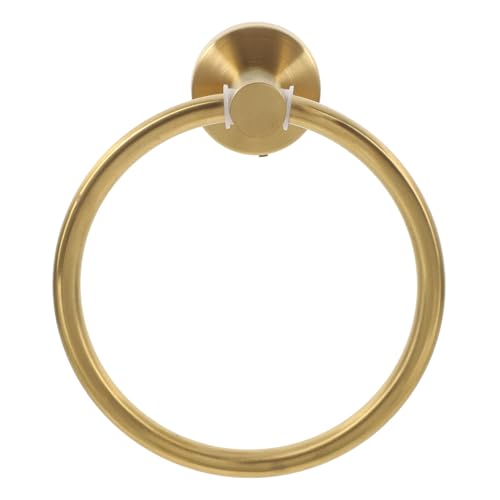 bath towel rings brass