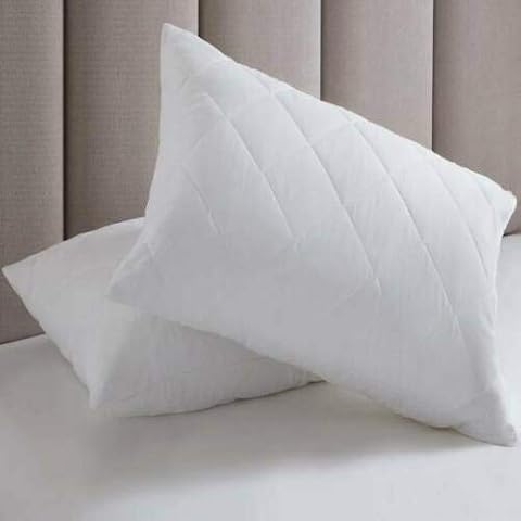GB TEXTILE 4 PACK- LUXURY PILLOWS QUILTED ULTRA LOFT JUMBO SUPER BOUNCE BACK BED PILLOWS Cover
