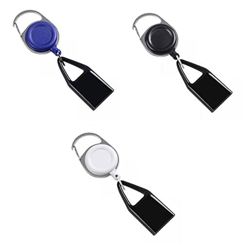 3 accesorios de cocina con clip seguro para fumar, accesorios retráctiles