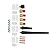 Jonlaki 21Pcs Welding Kit for WP9 20 25 with Collets Glass Cups and Back, 300A Accessories