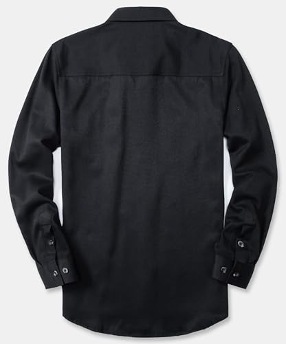 Men's Flannel Shirts Long Sleeve Button Down Shirts for Men Regular Fit Casual Shirt Jacket with Pockets2