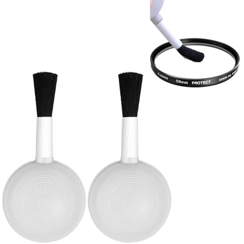2 Air Dust Blower and Soft Brush for Digital Camera Lenses, LCD Screens and Cleaning Keyboards.