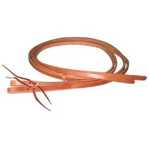 CHALLENGER Horse Amish Western USA Hermann Oak Leather Waterloop Reins 975H128