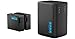 GoPro Dual Battery Charger + Enduro 2 Battery (Mission 1 Series + HERO13 Black) - Official GoPro Accessory