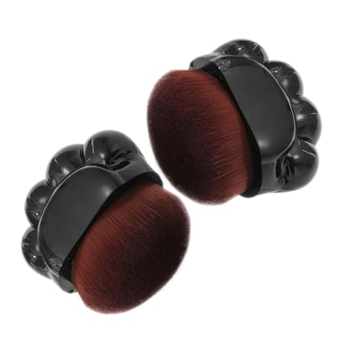 Healeved Pcs Cat Paw Shaped Makeup Brush Flat Top Foundation Applicator Sunscreen for Natural Finish