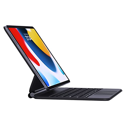 Magnetic Floating Wireless Keyboard Case: Magic-Style Case With Keyboard For Ipad Pro 11 Inch& Ipad Air 4/5 Gen 10.9 Inch, Rechargeable Bluetooth Keyboard Case With Backlit Keys/Multi-Touch Trackpad #TOP19